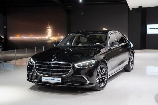 Obsidianschwarz metalliclack Gebraucht 2022 Mercedes S350 Limousine | 65.980 € (Superpreis) - Bild 1/4