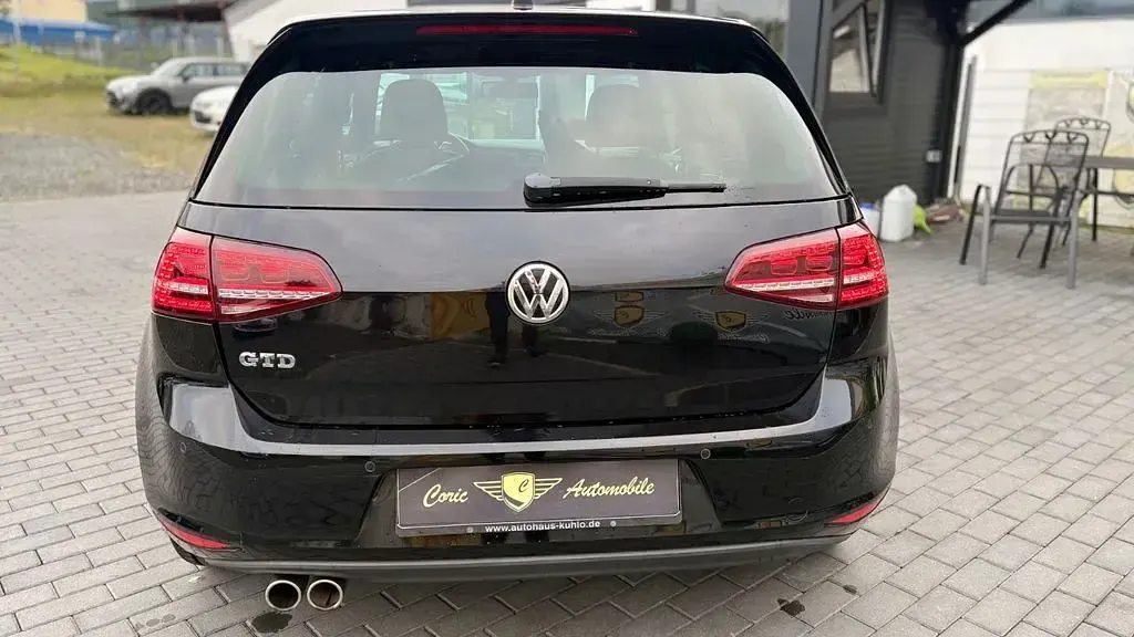 Gebraucht VW Golf VII GTD 184 PS (135 kW) 2013 Schwarz Limousine