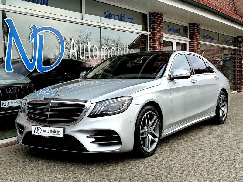 Iridiumsilber Gebraucht 2018 Mercedes S400 AMG Limousine | 47.890 € (Fairer Preis) - Bild 1/4