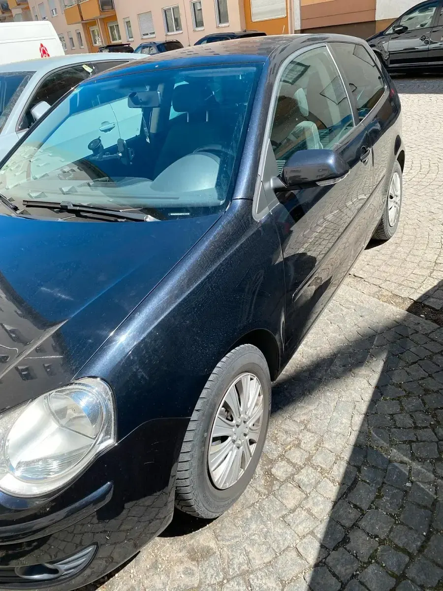 Gebraucht VW Polo 69 PS (50 kW) 2008 Schwarz Kleinwagen