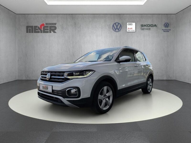 Weiß Gebraucht 2020 VW T-Cross Style SUV | 18.890 € - Bild 1/4