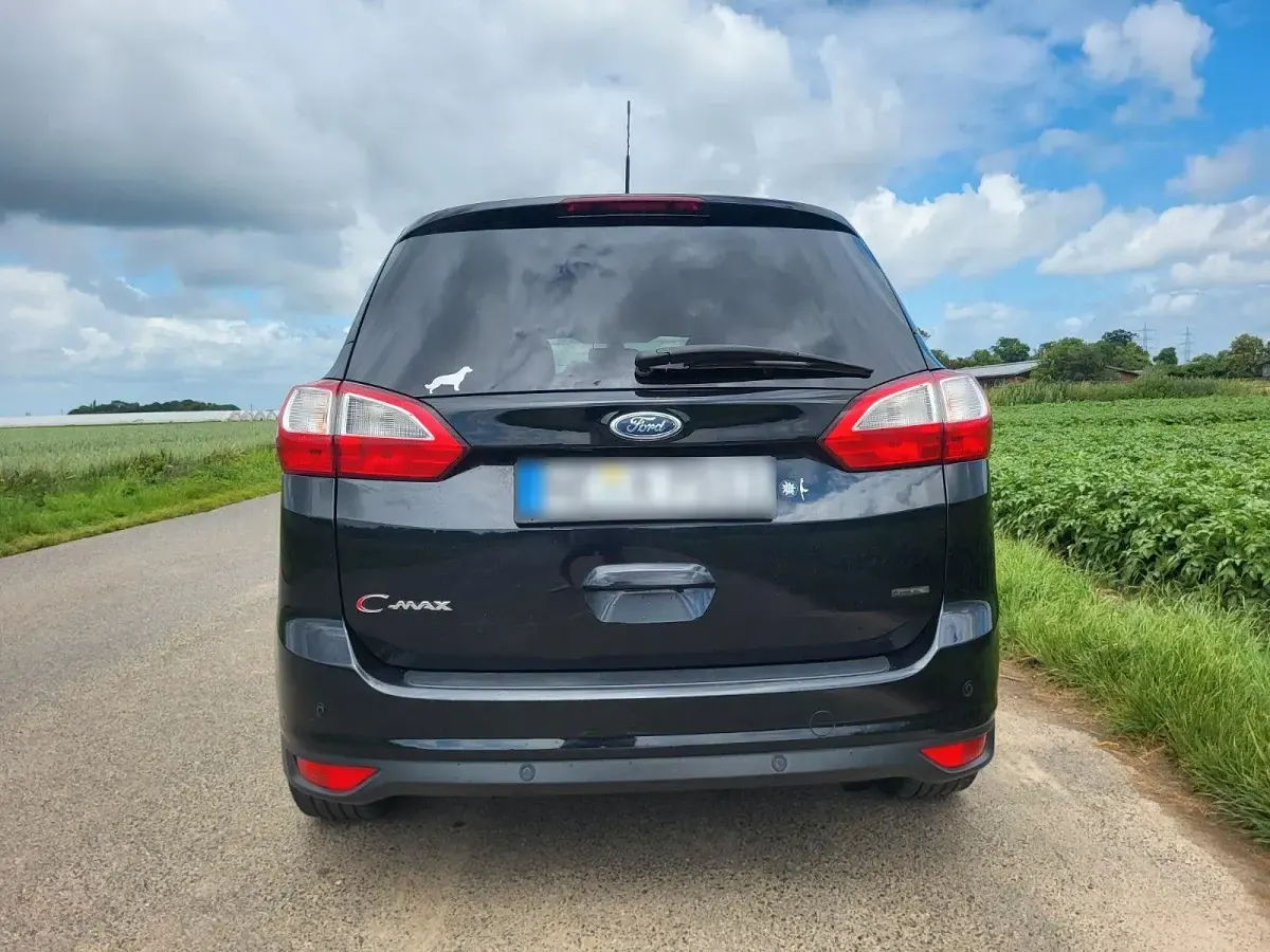 Gebraucht Ford Grand C-Max Titanium 150 PS (110 kW) 2012 Schwarz Van / Kleinbus