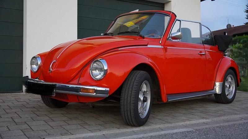 Rot Gebraucht 1978 VW Käfer Cabrio | 18.500 € - Bild 1/4