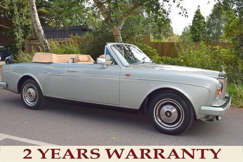 Grün Gebraucht 1986 Rolls Royce Corniche Cabrio | 106.750 € - Bild 1/4