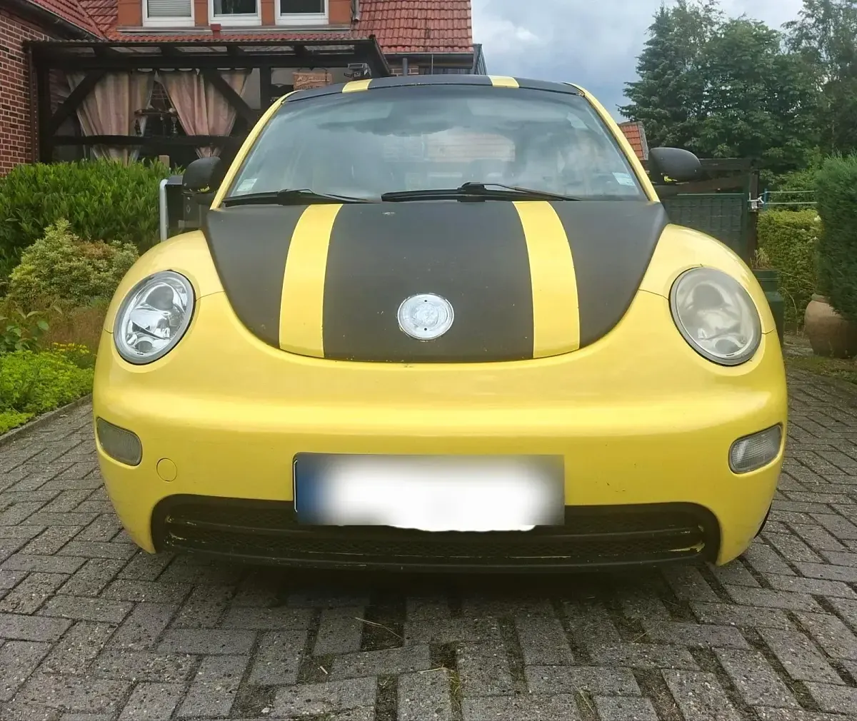 Gebraucht VW New Beetle 90 PS (66 kW) 1999 Gelb Kleinwagen
