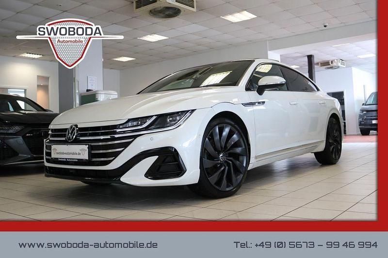 Gebraucht VW Arteon R-line 200 PS (147 kW) 2021 Weiß Limousine
