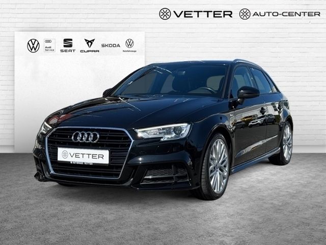 Gebraucht Audi A3 Sportback S-Line 150 PS (110 kW) 2020 Schwarz Kleinwagen