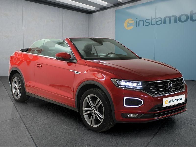 Gebraucht VW T-Roc Cabriolet 150 PS (110 kW) 2021 Rot Cabrio