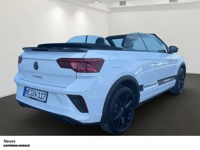 Neu VW T-Roc Cabriolet R-line 150 PS (110 kW) 2025 Weiss Cabrio