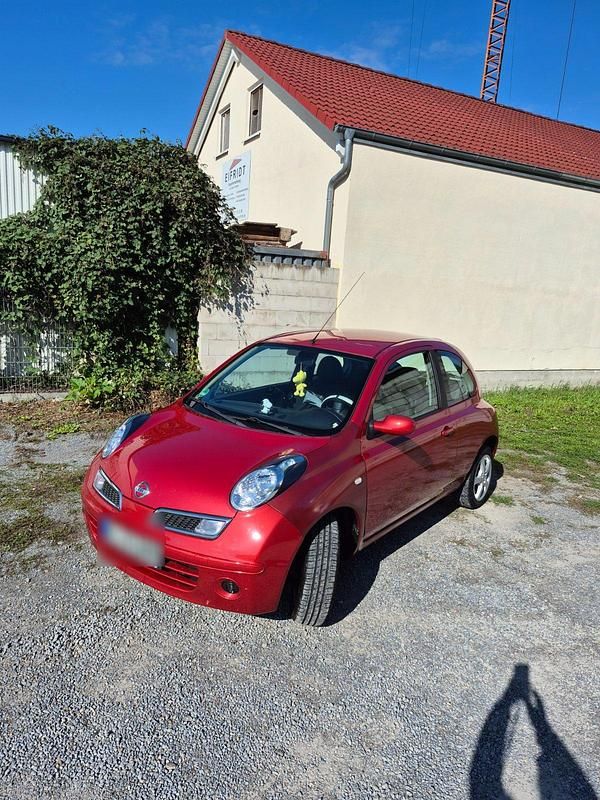 Rot Gebraucht 2008 Nissan Micra Kleinwagen | 2.400 € (Fairer Preis) - Bild 1/4