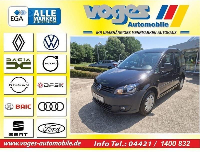 Gebraucht VW Caddy 109 PS (80 kW) 2011 Schwarz Van / Kleinbus