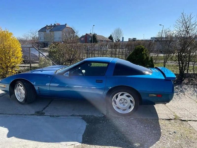 Blau Gebraucht 1990 Corvette C4 Coupé | 19.800 € - Bild 1/4