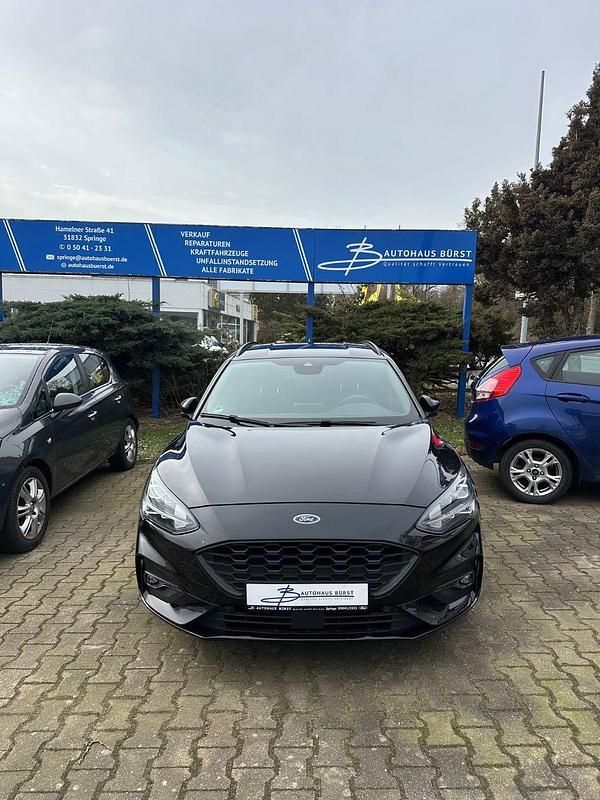 Gebraucht Ford Focus ST-Line 125 PS (91 kW) 2020 Schwarz Kombi
