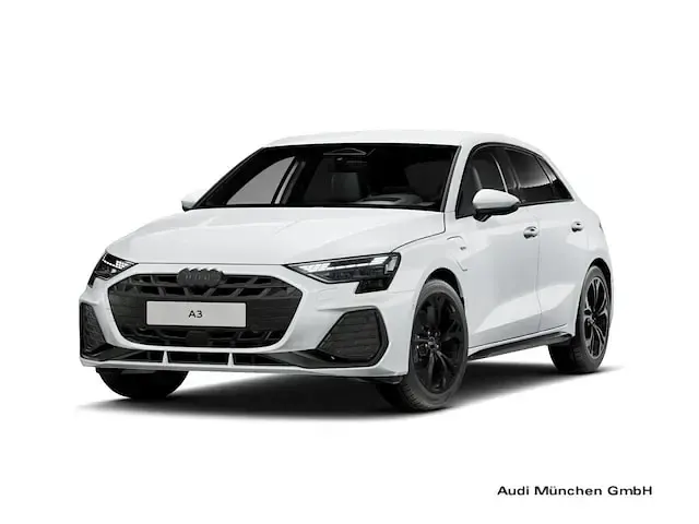 Neu Audi A3 Sportback e-tron Comfort 204 PS (150 kW) 2026 Gletscherweiß metallic Kleinwagen