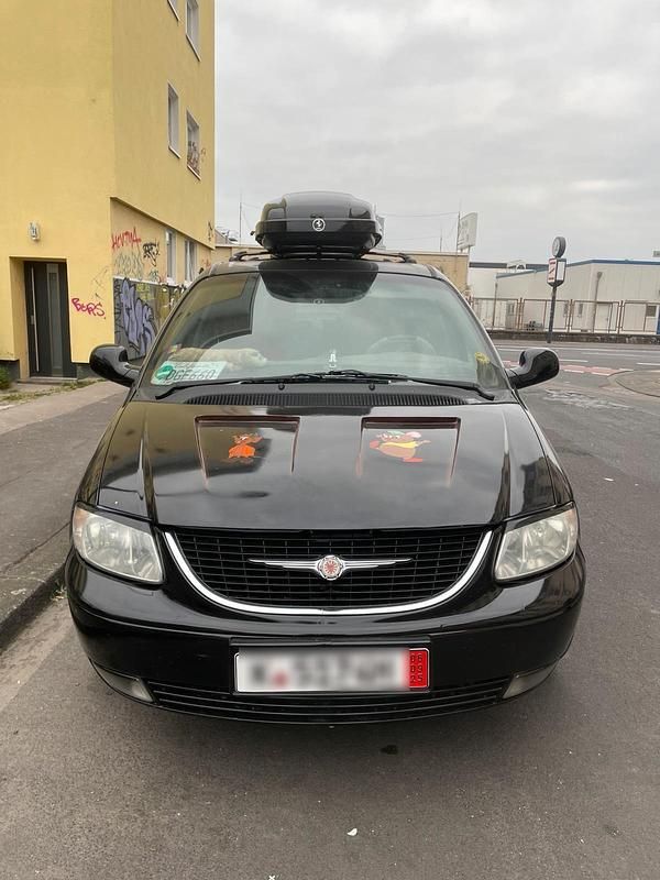 Schwarz Gebraucht 2002 Chrysler Grand Voyager Van / Kleinbus | 4.500 € - Bild 1/4