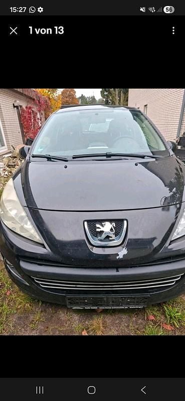 Gebraucht Peugeot 207 75 PS (55 kW) 2009 Schwarz Kleinwagen