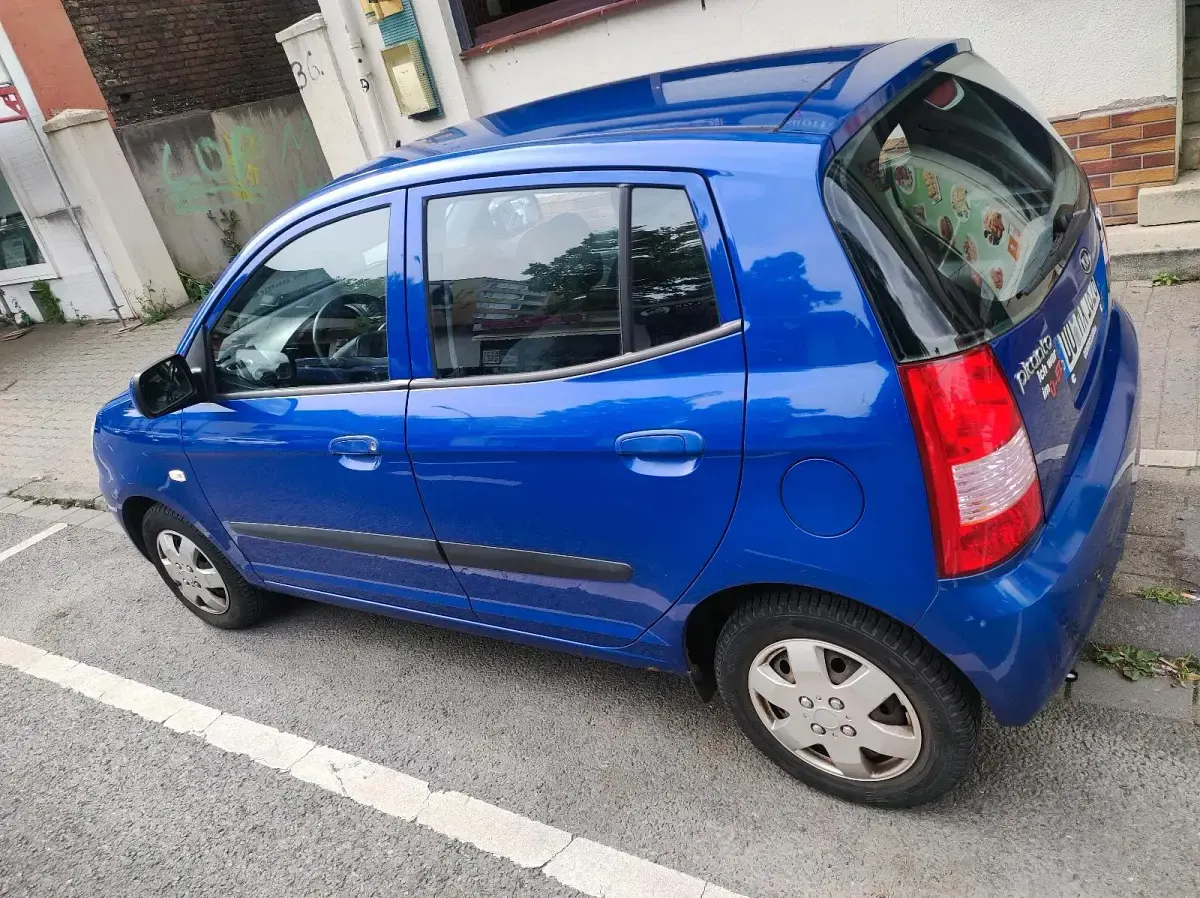 Gebraucht Kia Picanto 65 PS (47 kW) 2005 Blau Kleinwagen