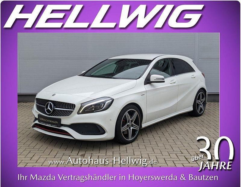 Weiß Gebraucht 2017 Mercedes A250 AMG Limousine | 19.480 € (Fairer Preis) - Bild 1/4