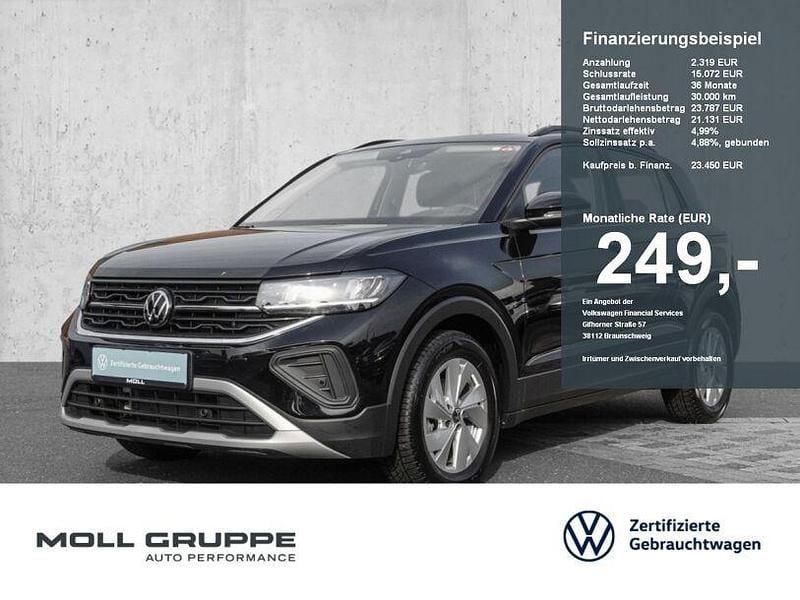 Gebraucht VW T-Cross 116 PS (85 kW) 2025 Schwarz SUV