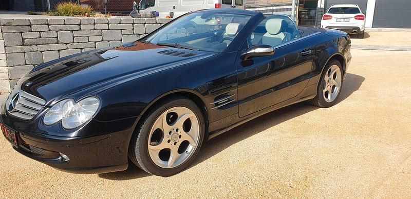 Schwarz Gebraucht 2005 Mercedes SL350 Edition Cabrio | 21.900 € (Fairer Preis) - Bild 1/4
