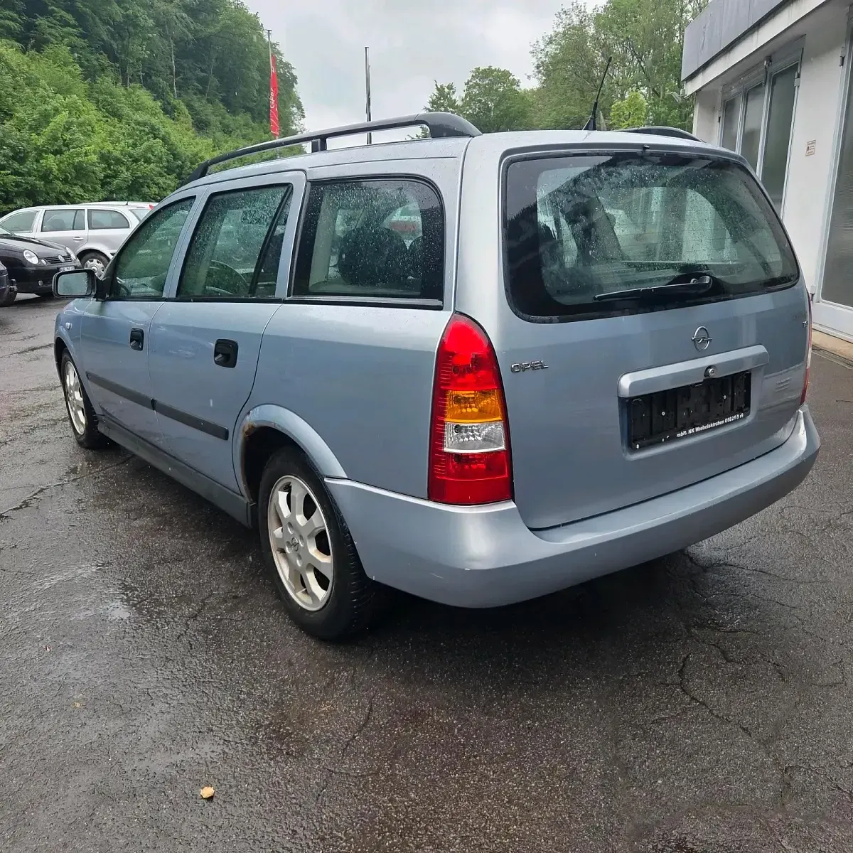 Gebraucht Opel Astra 101 PS (74 kW) 2002 Silber Kombi