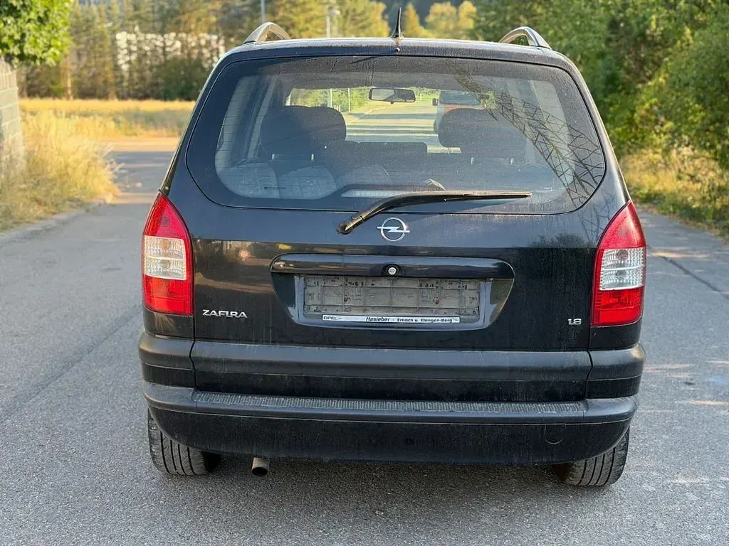 Gebraucht Opel Zafira 125 PS (91 kW) 2004 Schwarz Van / Kleinbus