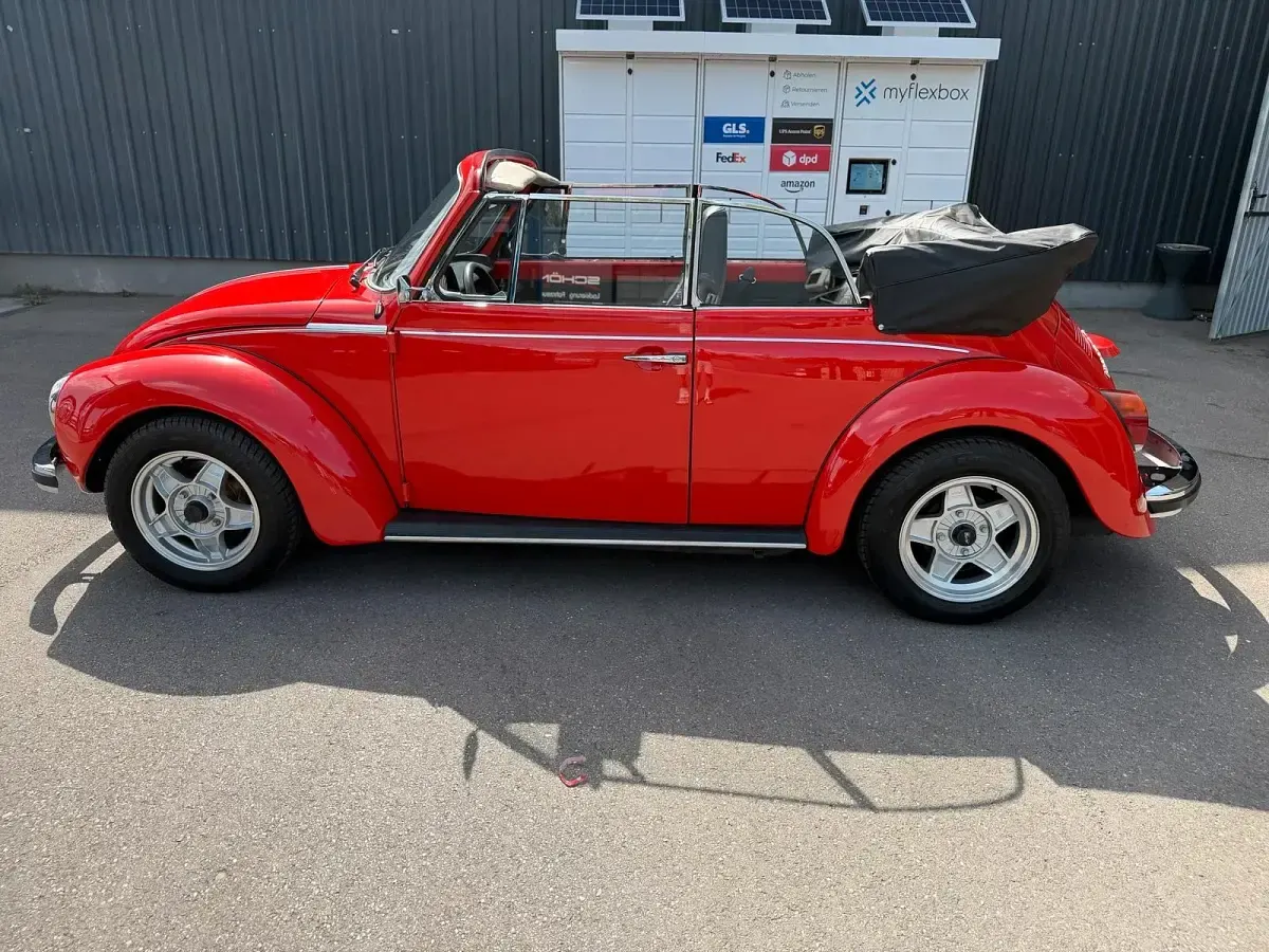 Gebraucht VW Käfer Karmann 75 PS (55 kW) 1979 Rot Cabrio