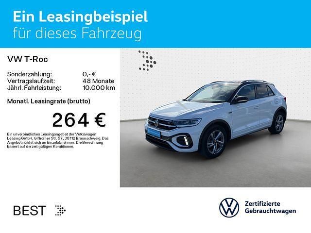 Gebraucht VW T-Roc R-line 110 PS (80 kW) 2022 Weiß SUV