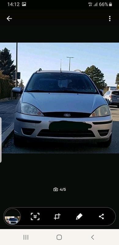 Gebraucht Ford Focus 90 PS (66 kW) 2004 Silber Kombi