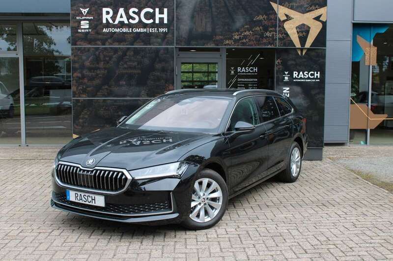 Ebony schwarz metallic Neu 2024 Skoda Superb Kombi | 37.950 € (Guter Preis) - Bild 1/4