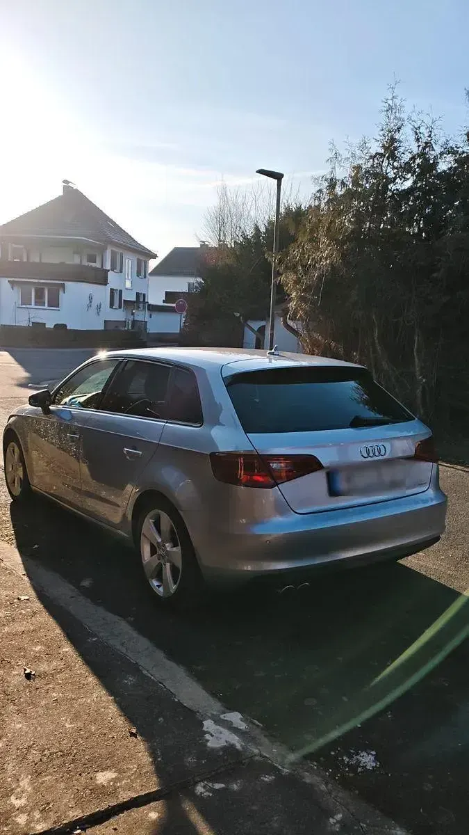 Gebraucht Audi A3 Sportback S-Line 184 PS (135 kW) 2014 Silber Kleinwagen