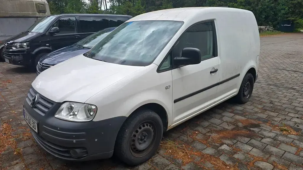 Gebraucht VW Caddy 109 PS (80 kW) 2007 Weiß Van / Kleinbus