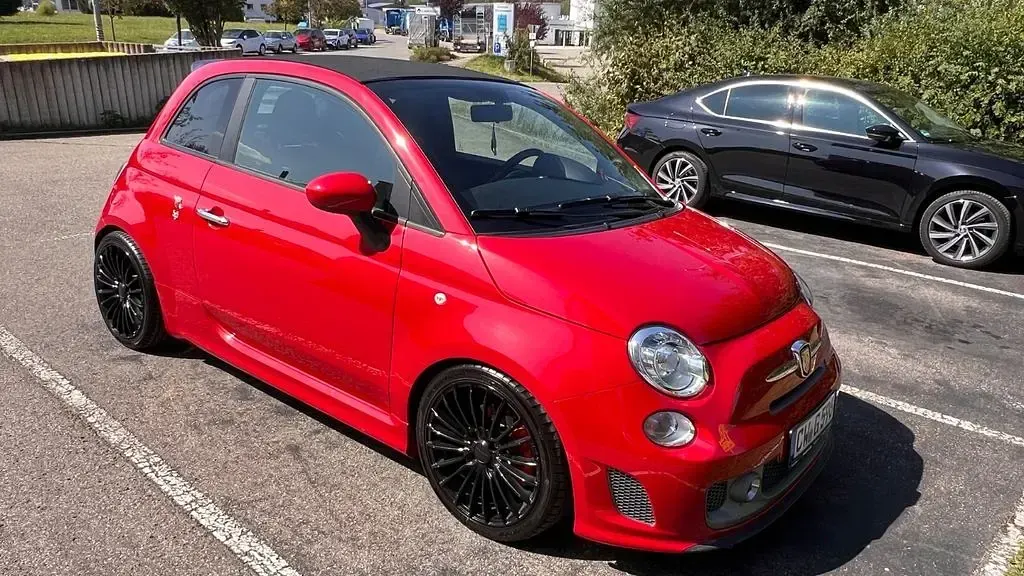 Gebraucht Abarth 595C Turismo 165 PS (121 kW) 2016 Rot Cabrio