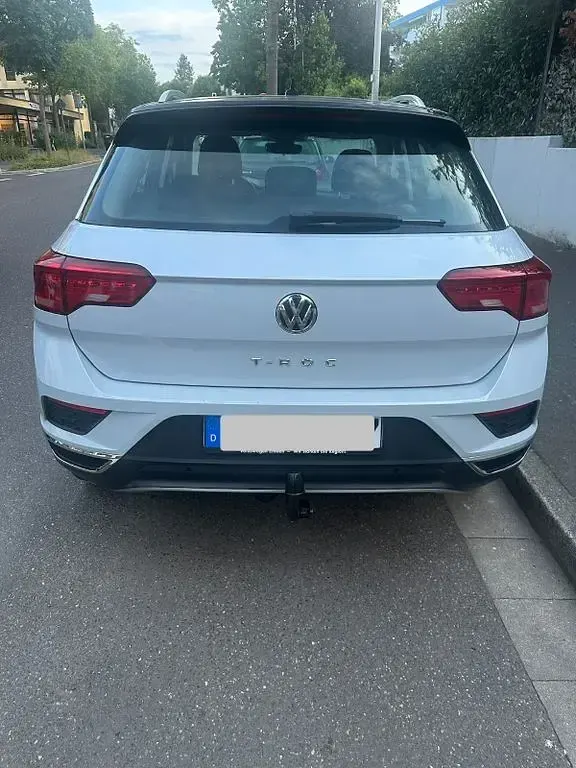 Gebraucht VW T-Roc 116 PS (85 kW) 2019 Weiß SUV