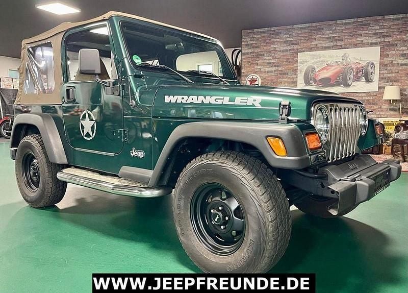 Second-hand Jeep Wrangler 121 CP (88 kW) 2000 Verde SUV