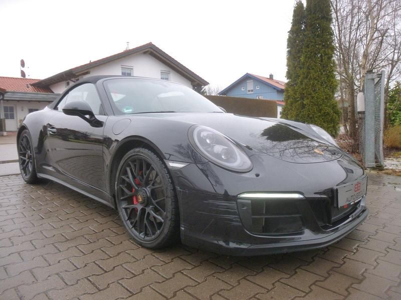 Schwarz Gebraucht 2017 Porsche 911 Carrera 4 Cabriolet Cabrio | 105.900 € - Bild 1/4
