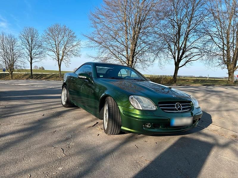 Gebraucht Mercedes SLK320 217 PS (159 kW) 2004 Grün Cabrio