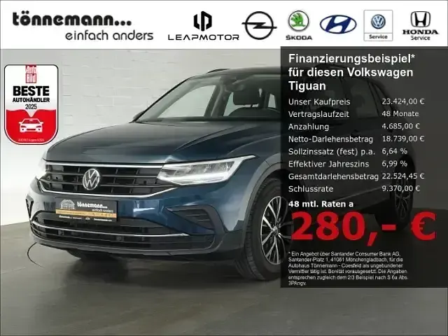 Gebraucht VW Tiguan Life 150 PS (110 kW) 2022 SUV