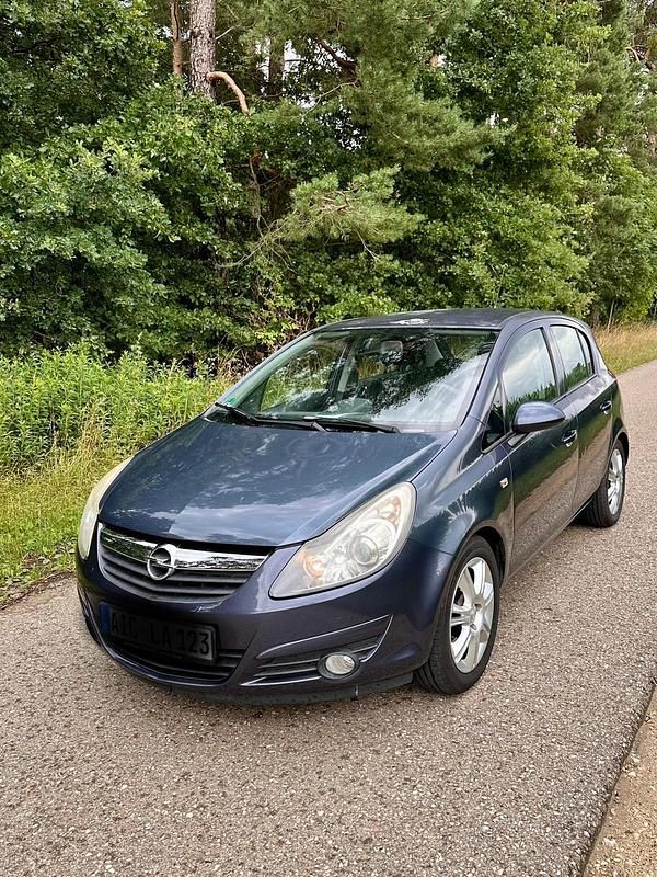 Blau Gebraucht 2008 Opel Corsa Kleinwagen | 2.500 € (Guter Preis) - Bild 1/4