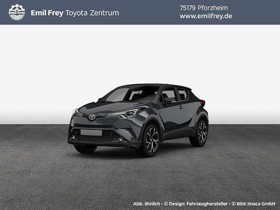 Metalstreamgrau metallic / dach schwarz Gebraucht 2017 Toyota C-HR+ Plus SUV | 16.490 € (Fairer Preis) - Bild 1/4
