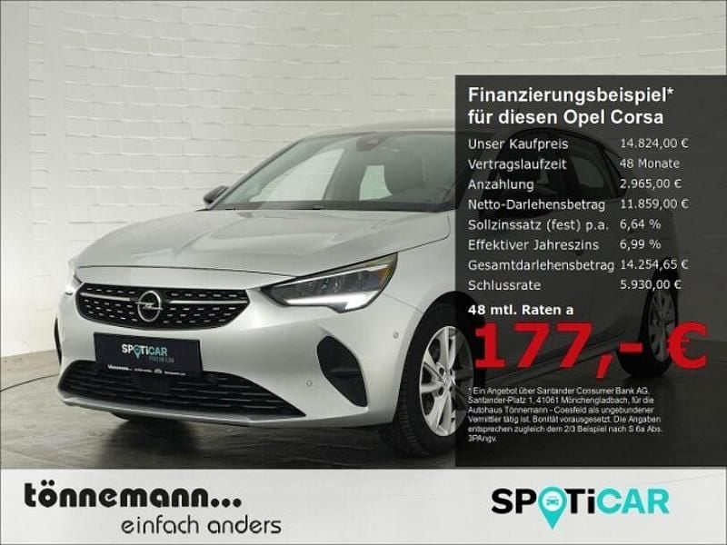 Silber Gebraucht 2023 Opel Corsa Elegance Kleinwagen | 14.824 € (Guter Preis) - Bild 1/4