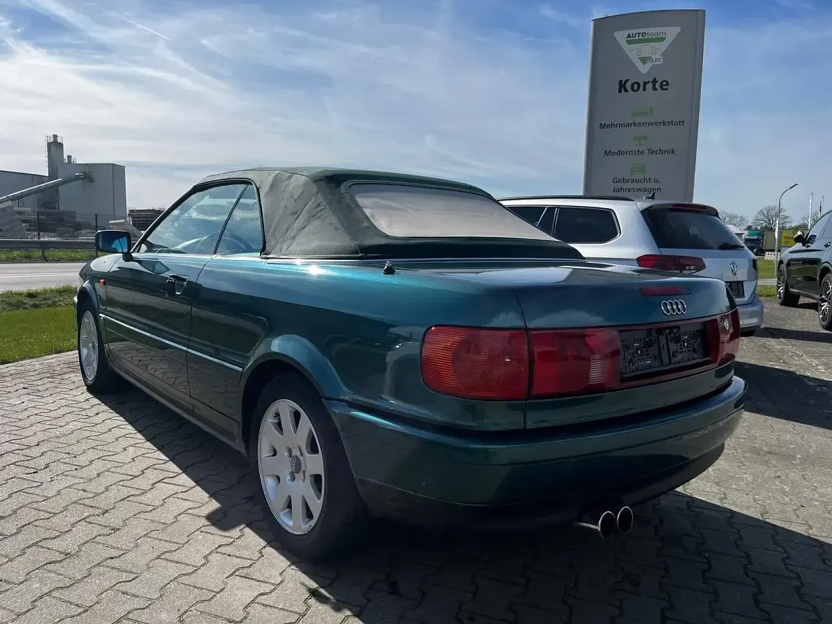 Gebraucht Audi Cabriolet Sport 116 PS (85 kW) 1997 Grün Cabrio