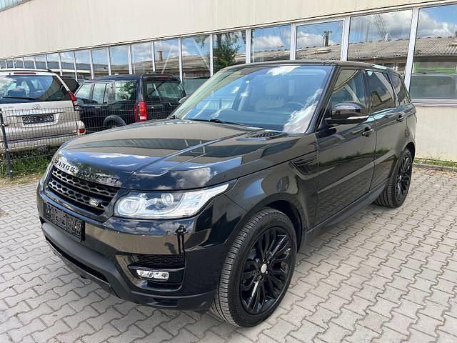 Schwarz Gebraucht 2014 Land Rover Range Rover Sport HSE SUV | 20.900 € (Guter Preis) - Bild 1/4