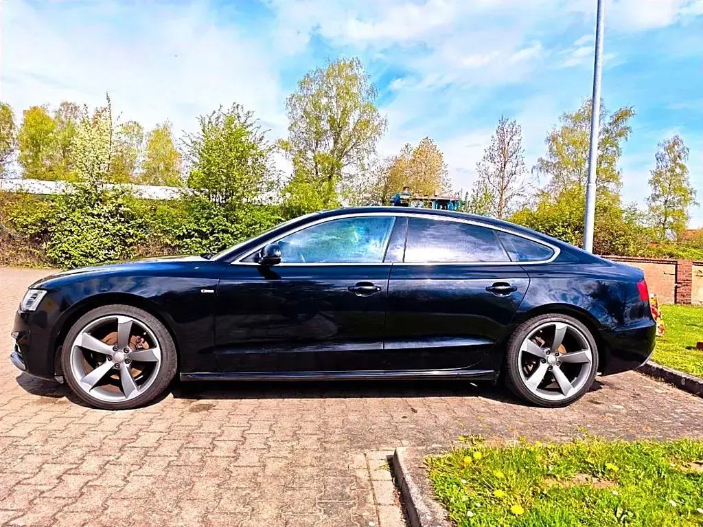Gebraucht Audi A5 Sportback S-Line 170 PS (125 kW) 2015 Schwarz Kleinwagen