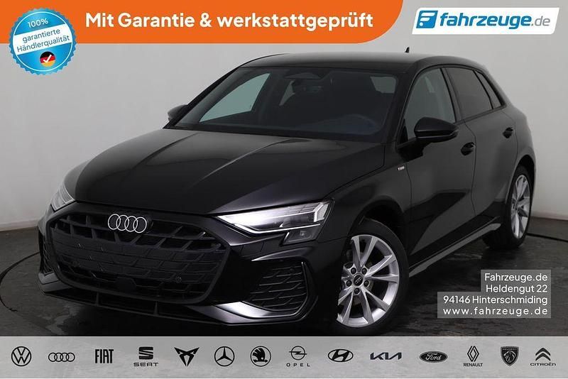 Schwarz Neu 2025 Audi A3 S-Line Limousine | 33.683 € (Superpreis) - Bild 1/4