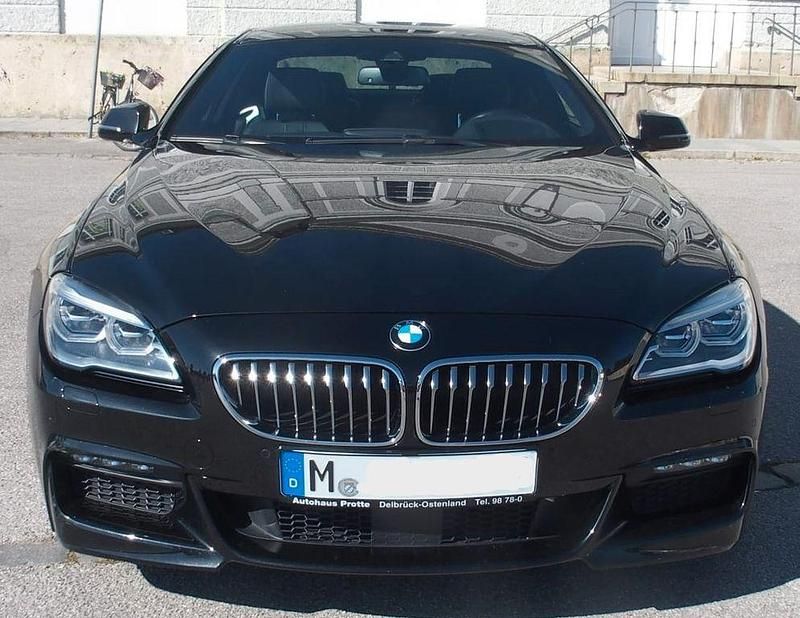Schwarz Gebraucht 2016 BMW 640 M Sport Coupé | 29.990 € (Superpreis) - Bild 1/4
