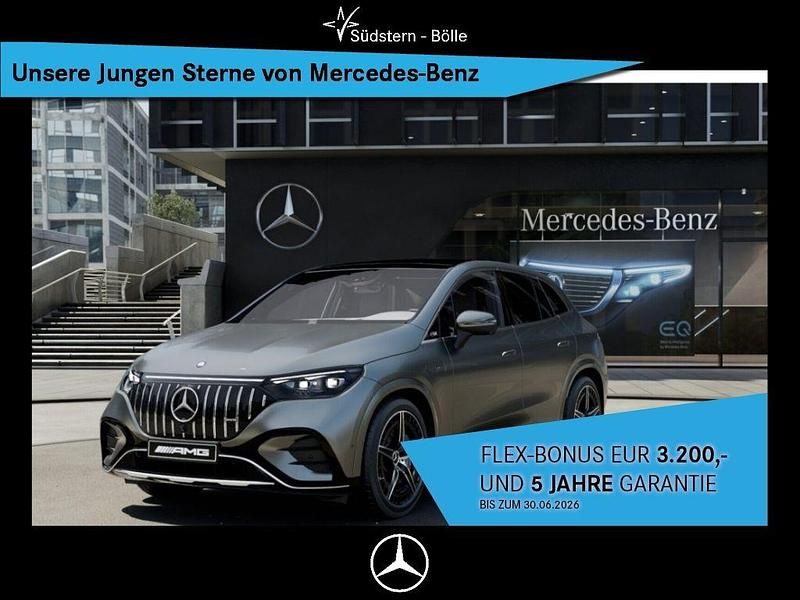 Metalliclack selenitgrau (metallic) Gebraucht 2024 Mercedes EQE AMG 43 AMG SUV | 79.840 € (Fairer Preis) - Bild 1/4
