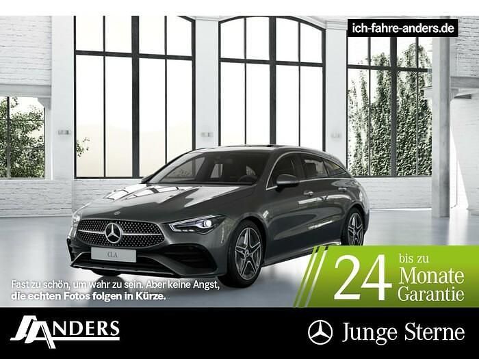 Mountaingrau Gebraucht 2025 Mercedes CLA250e Shooting Brake AMG Kombi | 39.744 € (Fairer Preis) - Bild 1/3