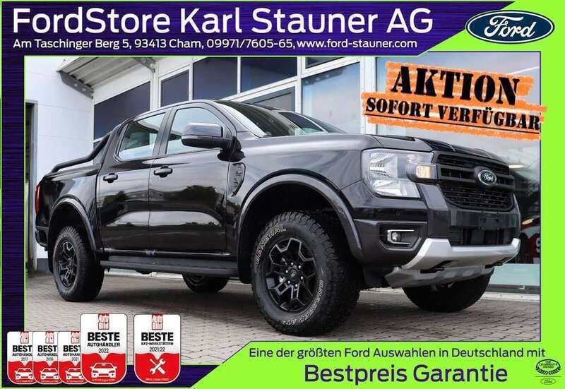 Black metallic Neu 2025 Ford Ranger Tremor Abholung | 45.196 € - Bild 1/4