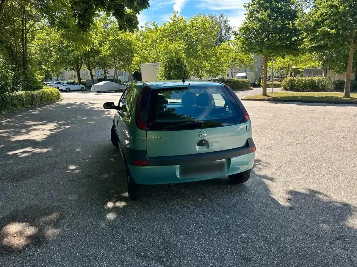 Gebraucht Opel Corsa 58 PS (42 kW) 2003 Grün Kleinwagen